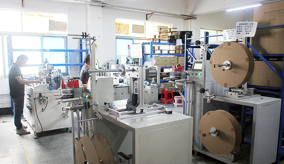 Carrier tape processing